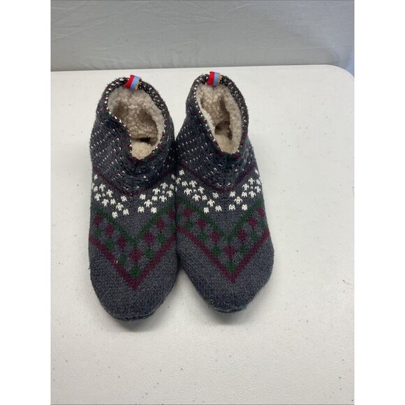 Bombas Gripper Slippers House Shoes Socks Size M (M 7-9.5, W 9-11.5) Gray‎ - Picture 1 of 9